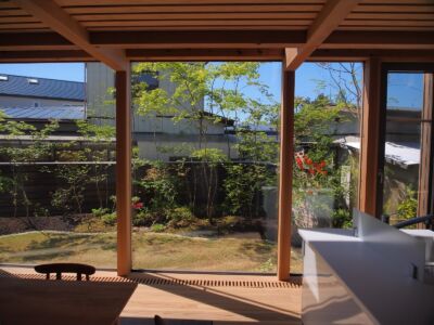 室内から見る 室内から見る|能代市の造園、庭づくり