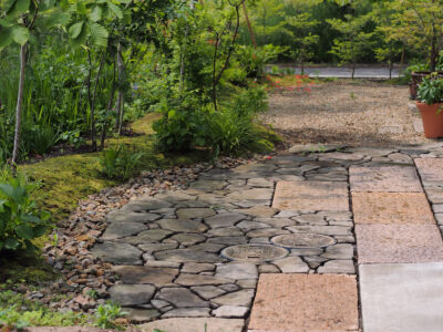 テラスに与える陰影 テラスに与える陰影|秋田市の造園、庭づくり